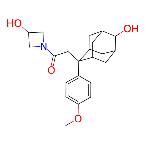 Chemical structure of BindingDB Monomer ID 50239597