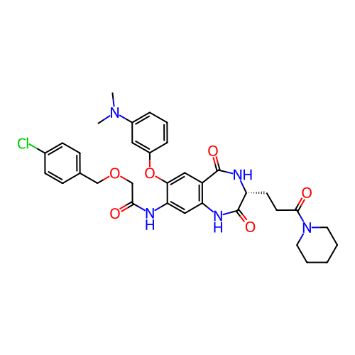 Chemical structure of BindingDB Monomer ID 50239684
