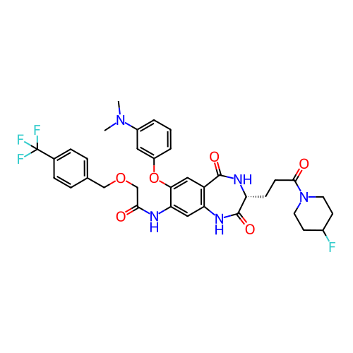 Chemical structure of BindingDB Monomer ID 50239686
