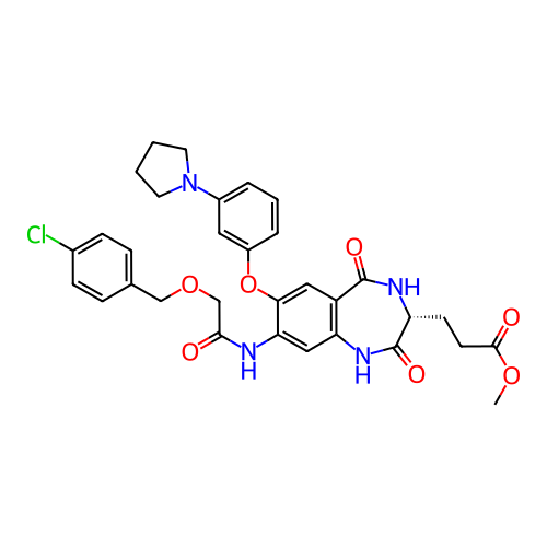 Chemical structure of BindingDB Monomer ID 50239695