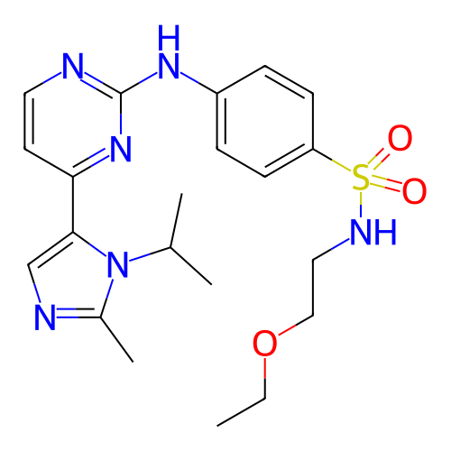 Chemical structure of BindingDB Monomer ID 50240021