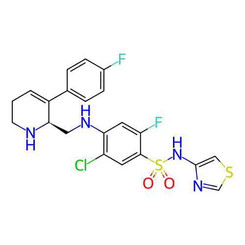 Chemical structure of BindingDB Monomer ID 50240257