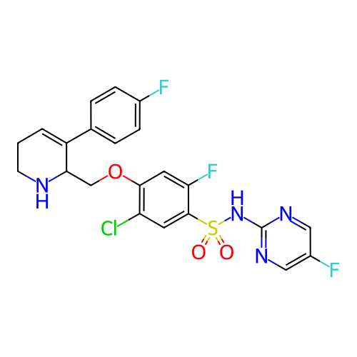 Chemical structure of BindingDB Monomer ID 50240265