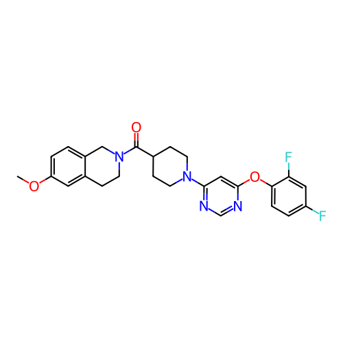 Chemical structure of BindingDB Monomer ID 50240541