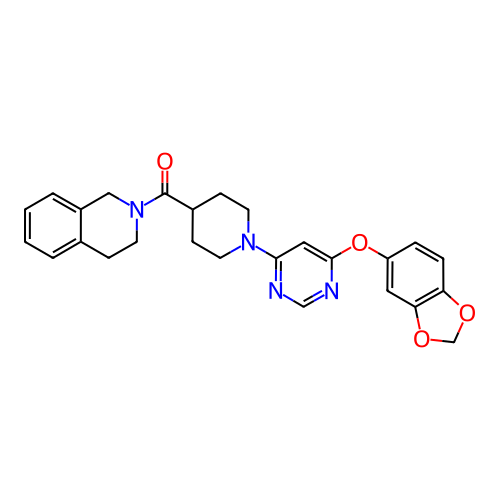 Chemical structure of BindingDB Monomer ID 50240549