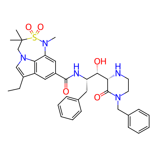Chemical structure of BindingDB Monomer ID 50240557