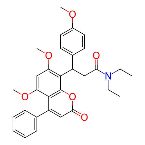 Chemical structure of BindingDB Monomer ID 50240685
