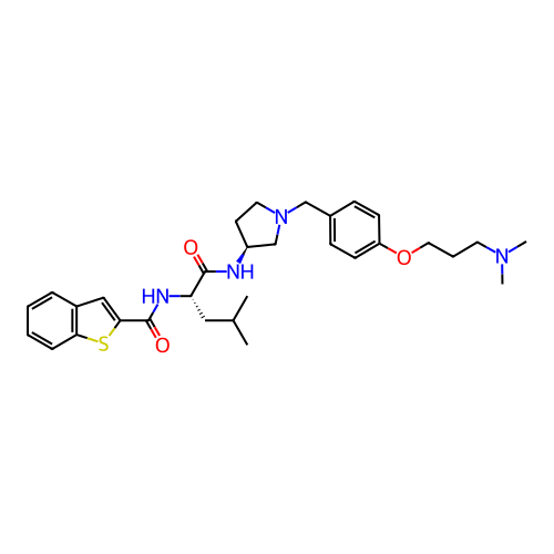 Chemical structure of BindingDB Monomer ID 50240962