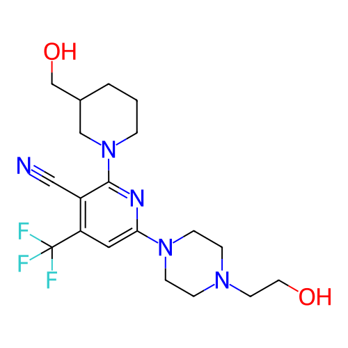 Chemical structure of BindingDB Monomer ID 50241200