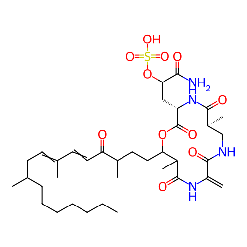Chemical structure of BindingDB Monomer ID 50242374