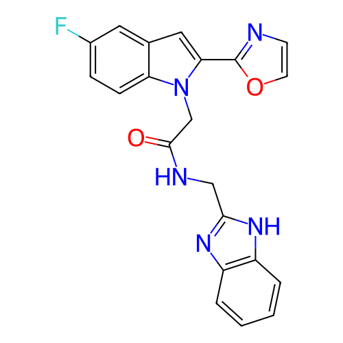 Chemical structure of BindingDB Monomer ID 50242456