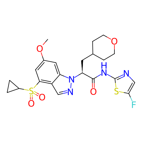 Chemical structure of BindingDB Monomer ID 50242757