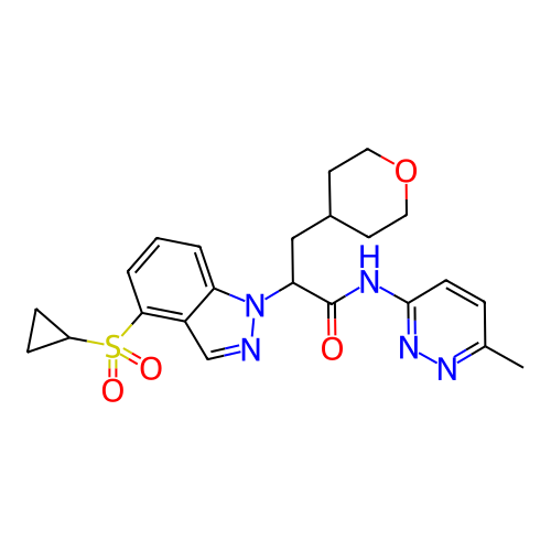 Chemical structure of BindingDB Monomer ID 50242768