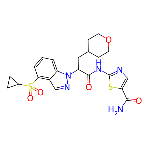 Chemical structure of BindingDB Monomer ID 50242770