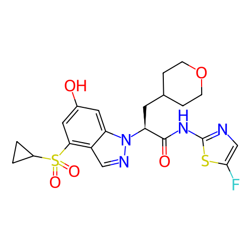 Chemical structure of BindingDB Monomer ID 50242815
