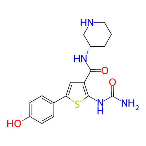 Chemical structure of BindingDB Monomer ID 50242821