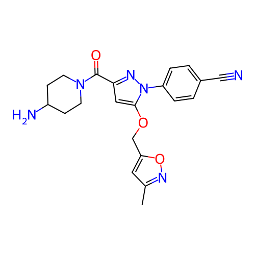 Chemical structure of BindingDB Monomer ID 50242883