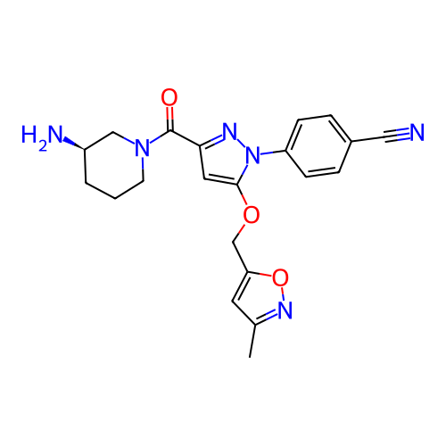 Chemical structure of BindingDB Monomer ID 50242895