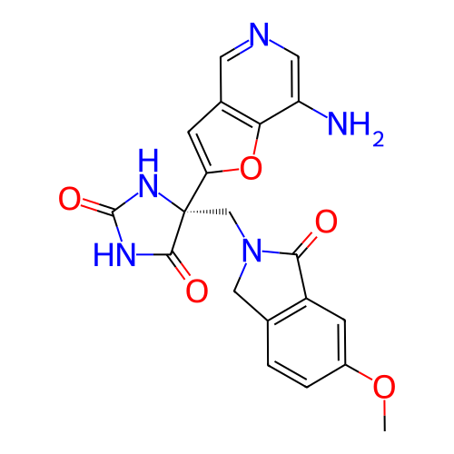 Chemical structure of BindingDB Monomer ID 50243087