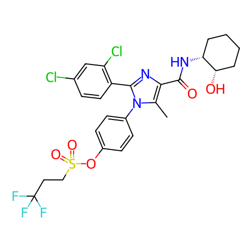 Chemical structure of BindingDB Monomer ID 50243536