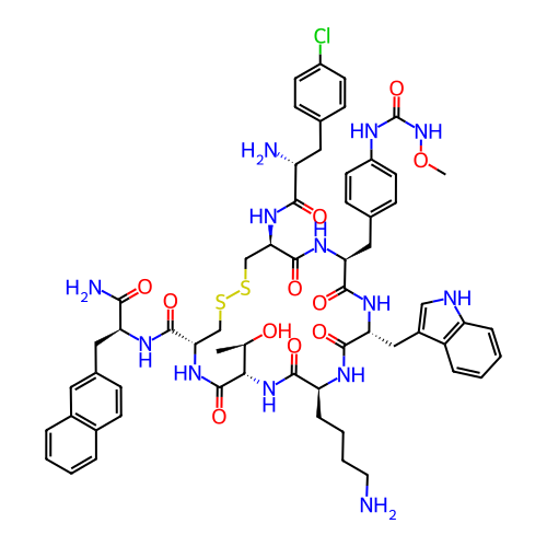 Chemical structure of BindingDB Monomer ID 50243571