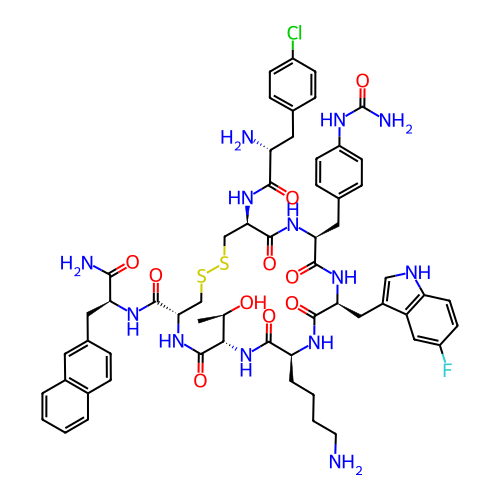 Chemical structure of BindingDB Monomer ID 50243574