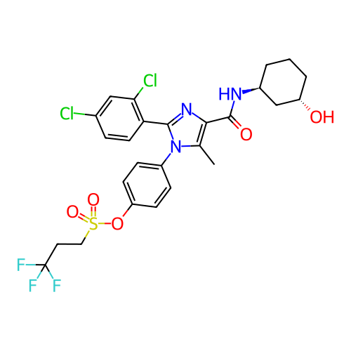 Chemical structure of BindingDB Monomer ID 50243608