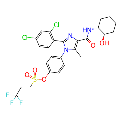 Chemical structure of BindingDB Monomer ID 50243609