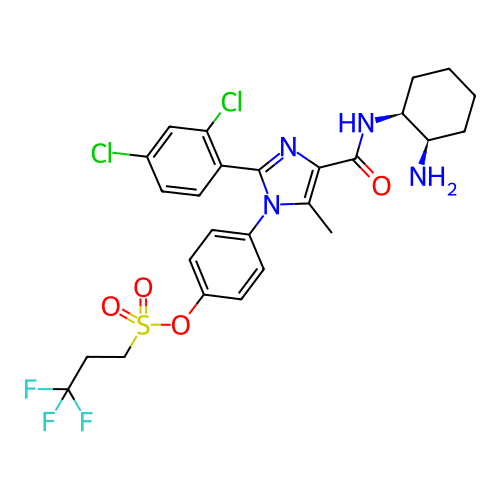 Chemical structure of BindingDB Monomer ID 50243611