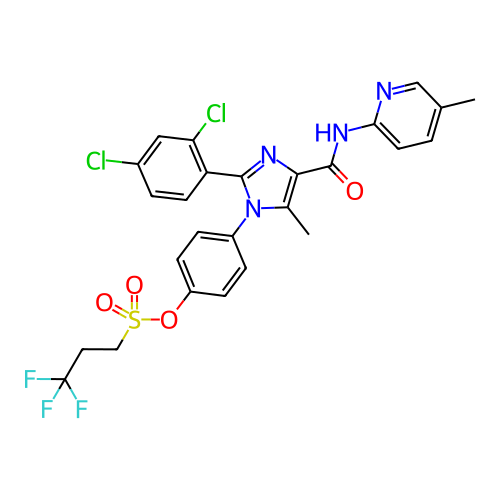 Chemical structure of BindingDB Monomer ID 50243626