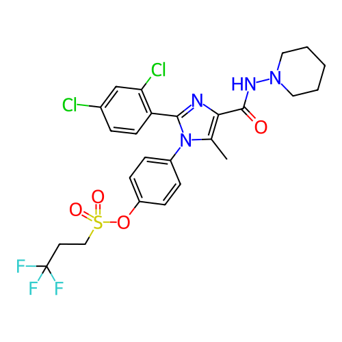 Chemical structure of BindingDB Monomer ID 50243645