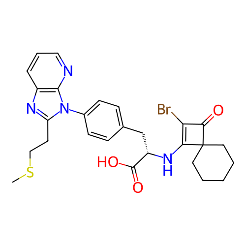 Chemical structure of BindingDB Monomer ID 50243755