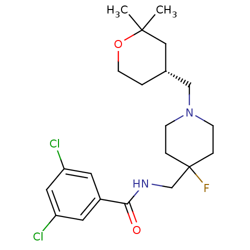 Chemical structure of BindingDB Monomer ID 50243804