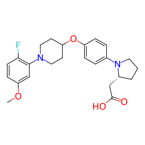 Chemical structure of BindingDB Monomer ID 50244023