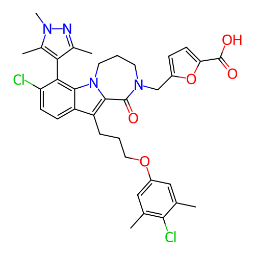 Chemical structure of BindingDB Monomer ID 50244173