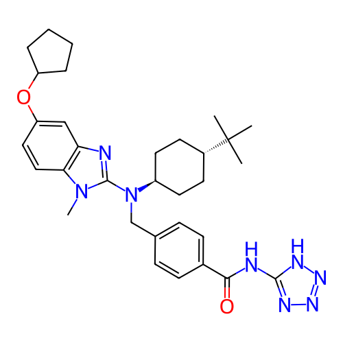 Chemical structure of BindingDB Monomer ID 50244236