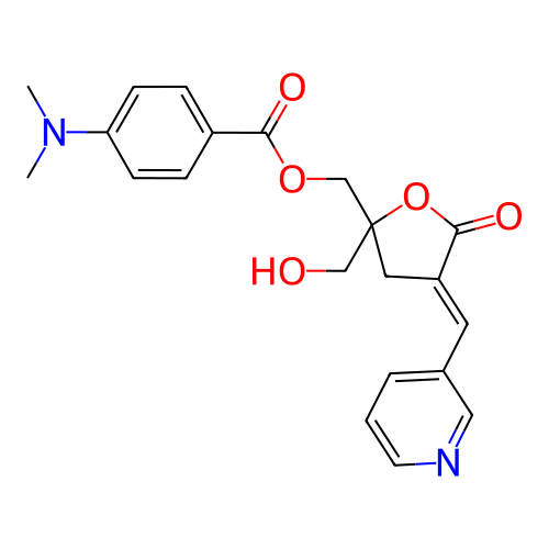 Chemical structure of BindingDB Monomer ID 50244474