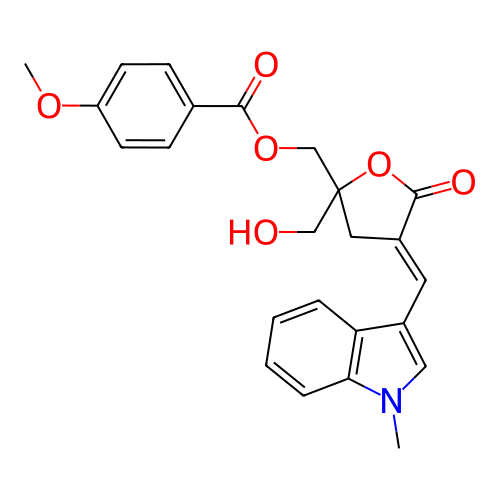 Chemical structure of BindingDB Monomer ID 50244481