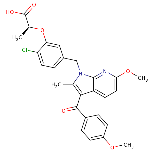 Chemical structure of BindingDB Monomer ID 50244702