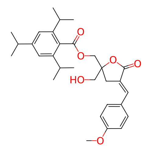 Chemical structure of BindingDB Monomer ID 50244909