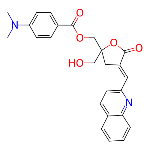 Chemical structure of BindingDB Monomer ID 50244926