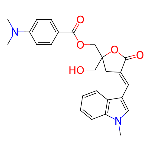 Chemical structure of BindingDB Monomer ID 50244974