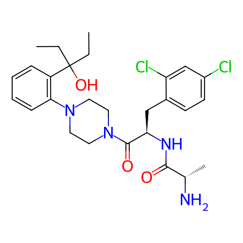 Chemical structure of BindingDB Monomer ID 50245167