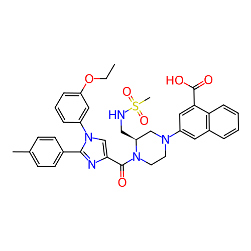 Chemical structure of BindingDB Monomer ID 50245183