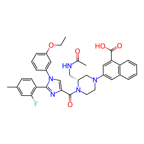 Chemical structure of BindingDB Monomer ID 50245189