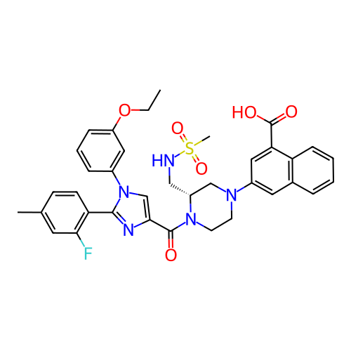 Chemical structure of BindingDB Monomer ID 50245190
