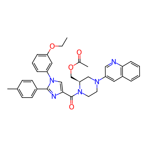 Chemical structure of BindingDB Monomer ID 50245194