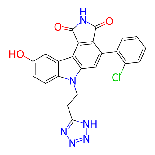 Chemical structure of BindingDB Monomer ID 50245423