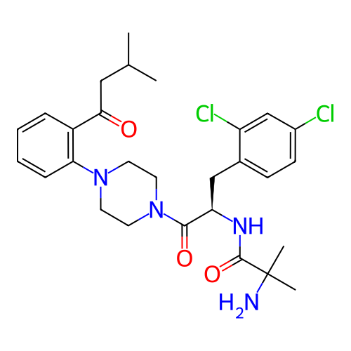 Chemical structure of BindingDB Monomer ID 50245450