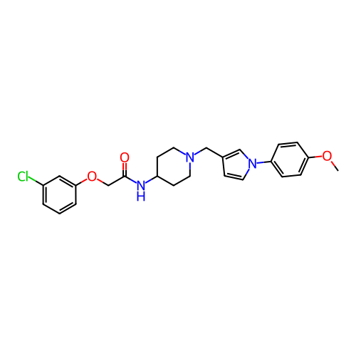 Chemical structure of BindingDB Monomer ID 50245452